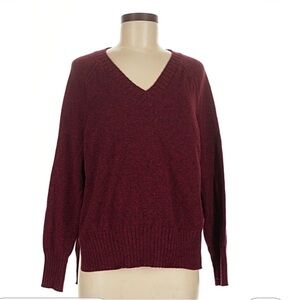 NWOT Old Navy Burgundy VNeck Pullover Sweater Size 2X